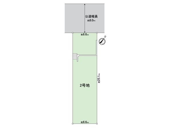 緑区青山2丁目 土地 区画図 緑区青山2丁目 土地 区画図