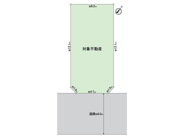 豊明市三崎町中ノ坪 土地 区画図 豊明市三崎町中ノ坪 土地 区画図
