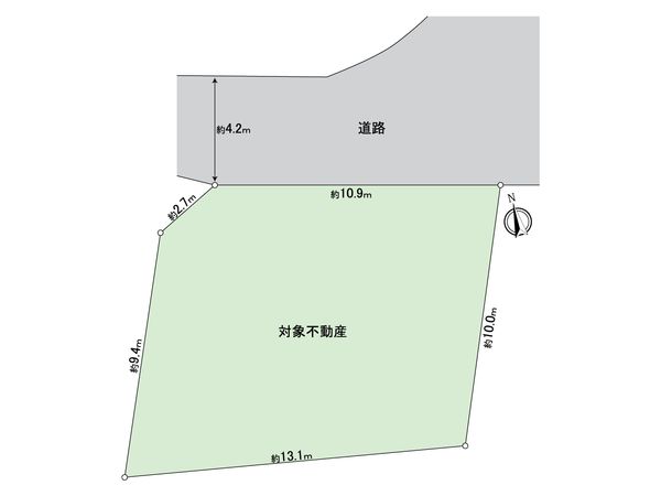 豊明市沓掛町田楽ヶ窪 土地 区画図 豊明市沓掛町田楽ヶ窪 土地 区画図