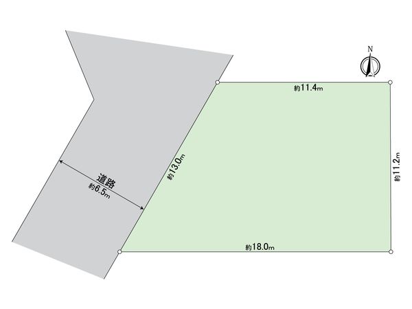 緑区鳴海町字姥子山 土地 区画図 緑区鳴海町字姥子山 土地 区画図