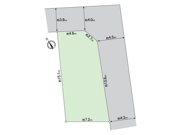 緑区鳴海町字有松裏 土地 区画図 緑区鳴海町字有松裏 土地 区画図