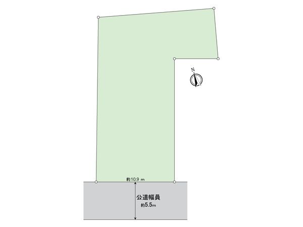 緑区鳴海町字矢切 土地 区画図
