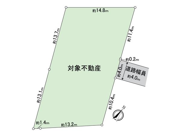 緑区東陵 土地 区画図 緑区東陵 土地 区画図