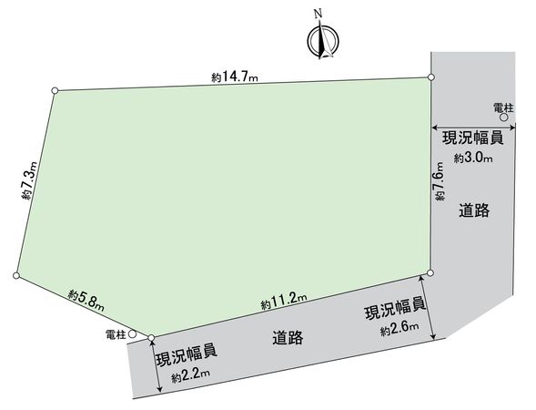 緑区鳴海町字前之輪 土地 区画図 緑区鳴海町字前之輪 土地 区画図
