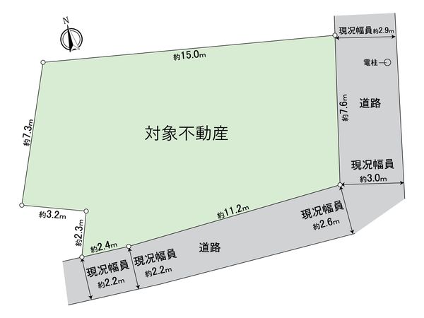 緑区鳴海町字前之輪 土地 区画図 緑区鳴海町字前之輪 土地 区画図