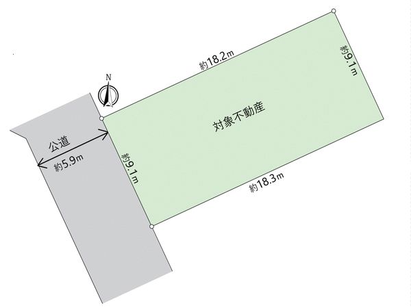 緑区鳴丘2丁目 土地 区画図 緑区鳴丘2丁目 土地 区画図