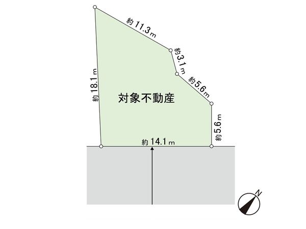 熱田区森後町 土地 区画図 熱田区森後町 土地 区画図