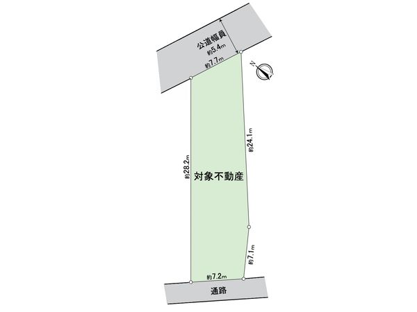 緑区鳴海町字石堀山 土地 区画図 緑区鳴海町字石堀山 土地 区画図