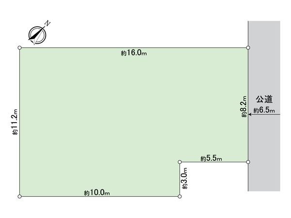緑区万場山2丁目 土地 A区画 区画図 緑区万場山2丁目 土地 A区画 区画図