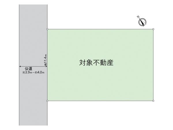 豊明市栄町大根 土地 区画図