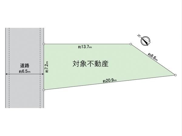 名古屋市緑区神沢1丁目 土地 区画図 名古屋市緑区神沢1丁目 土地 区画図
