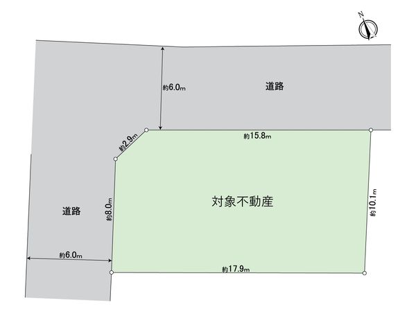 緑区桶狭間切戸 土地 区画図 緑区桶狭間切戸 土地 区画図