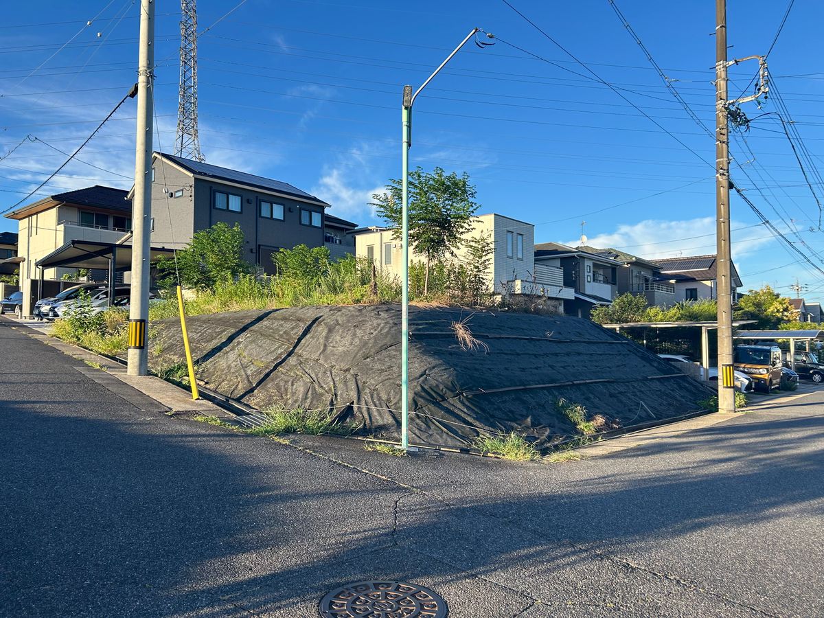 前面道路含む外観