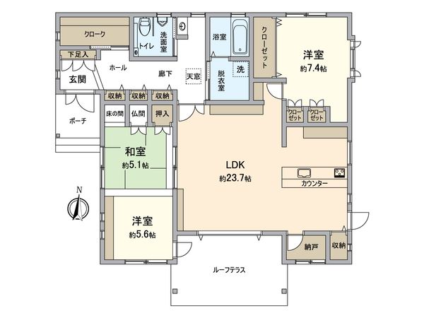 間取図(平面図)