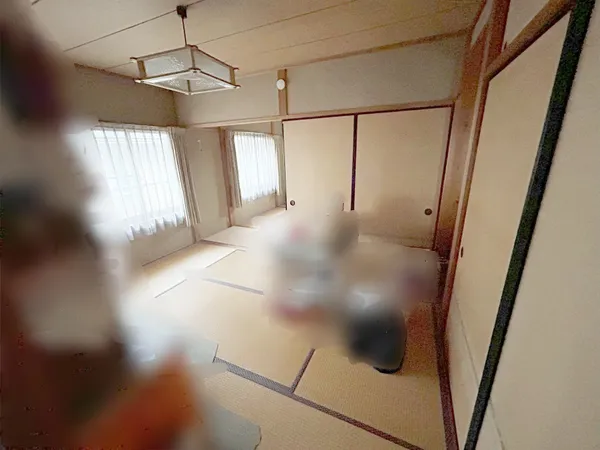 和室の写真です。収納スペースとして使える押入れがあり、多様に活用できそうです。