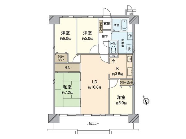間取図(平面図)
