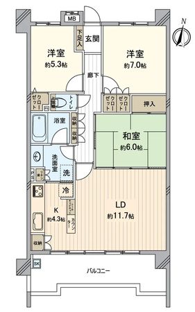 間取図(平面図)