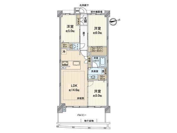 間取図(平面図)