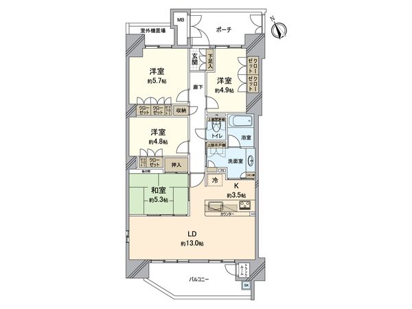 間取図(平面図)