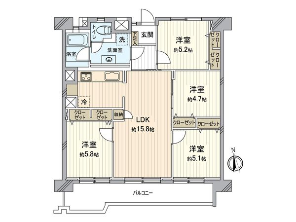 第2鳴海西住宅 間取図(平面図) 第2鳴海西住宅 間取図(平面図)
