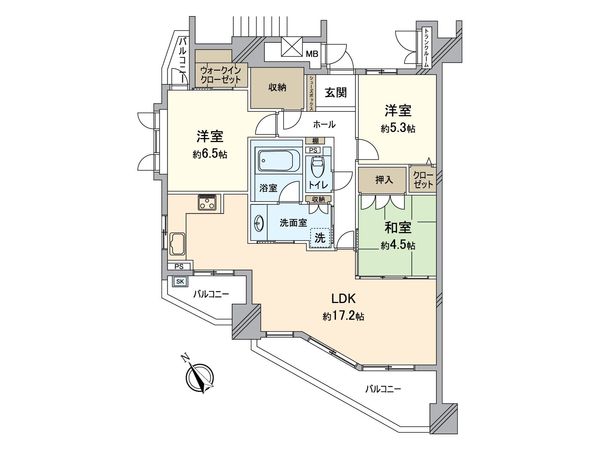 間取図(平面図)