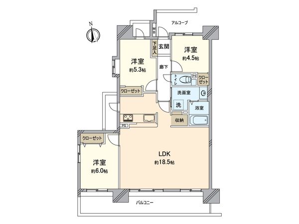 間取図(平面図)