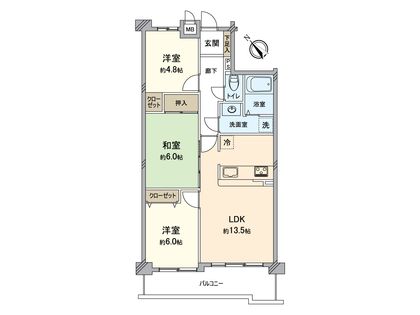間取図(平面図) 間取図(平面図)