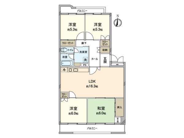 間取図(平面図)