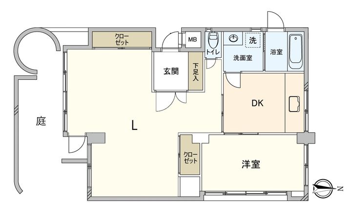 第3ほーずいマンション 間取図(平面図)