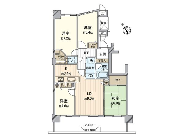 間取図(平面図)