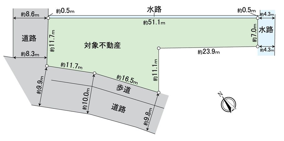 豊明市阿野町惣作 工場 間取図(平面図) 豊明市阿野町惣作 工場 間取図(平面図)
