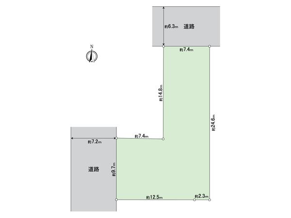 南区岩戸町 区画図 南区岩戸町 区画図