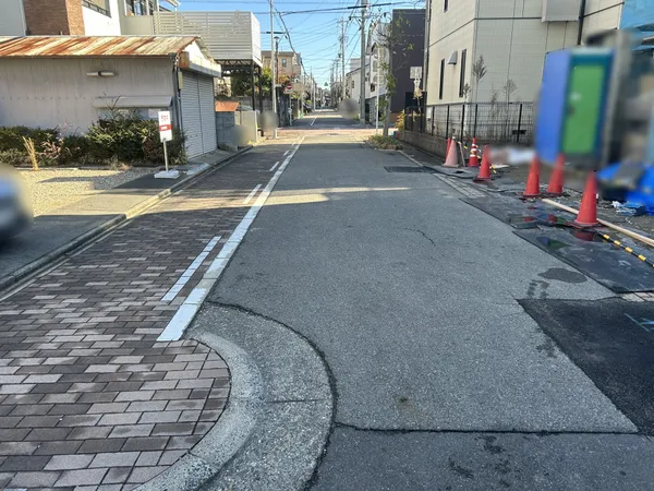 前面道路