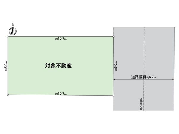 昭和区丸屋町1丁目 3号地 区画図