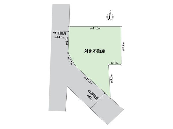 瑞穂区釜塚町2丁目 区画図 区画図