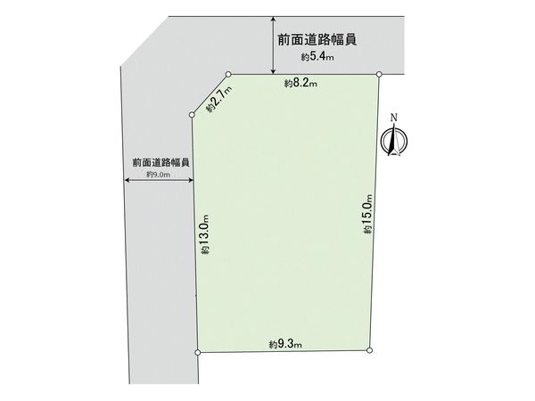 名古屋市熱田区四番2丁目 区画図