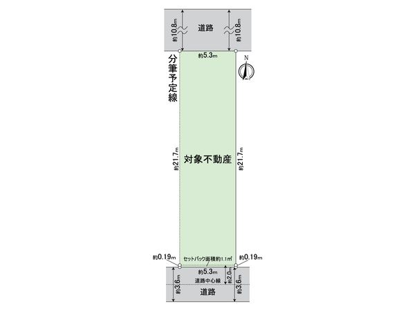 昭和区長戸町3丁目 区画図 昭和区長戸町3丁目 区画図