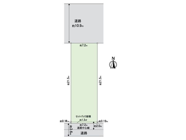 昭和区長戸町3丁目 区画図 昭和区長戸町3丁目 区画図