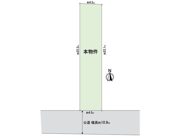 昭和区長戸町3丁目 区画図 昭和区長戸町3丁目 区画図