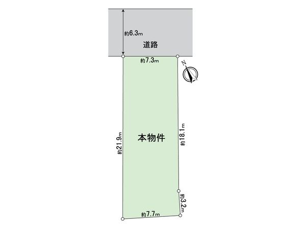 昭和区川名町4丁目 区画図 昭和区川名町4丁目 区画図