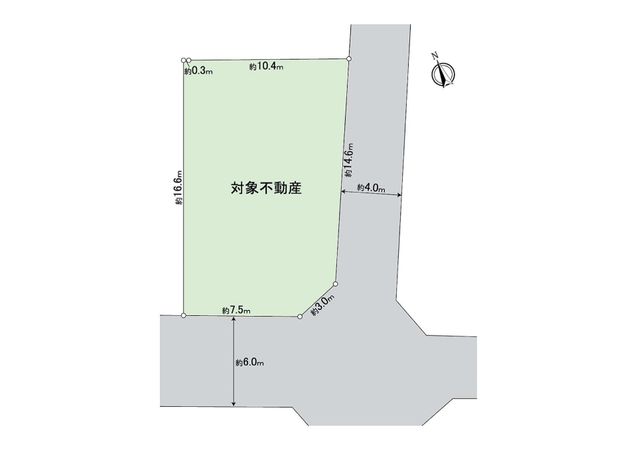 東区葵3丁目 区画図