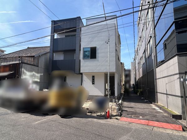 昭和区白金1丁目 2号棟 前面道路含む外観 昭和区白金1丁目 2号棟 前面道路含む外観