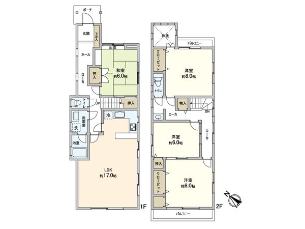 守山区大牧町 間取図