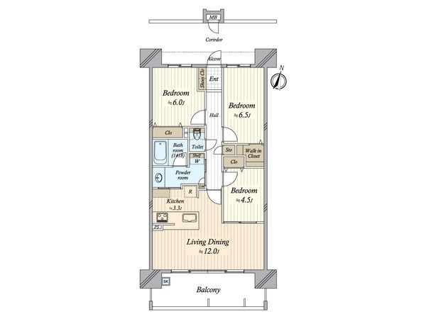 ロフティ熱田六番町ステーションコート 間取図(平面図) ロフティ熱田六番町ステーションコート 間取図(平面図)