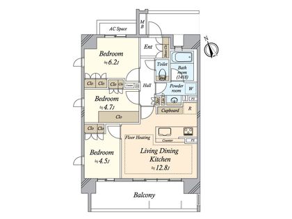 間取図(平面図)