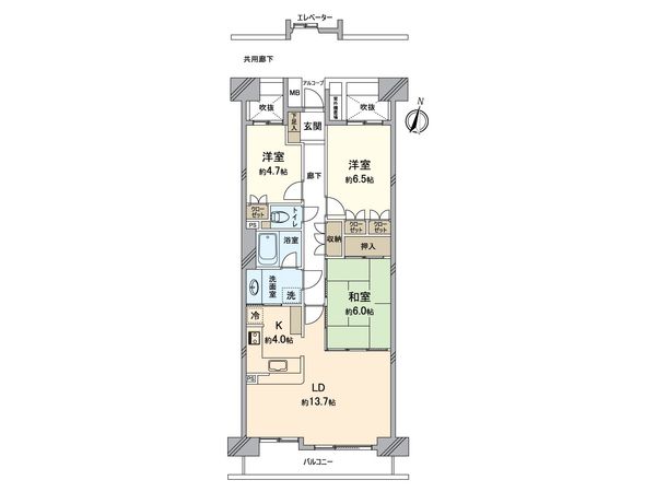 瑞穂公園南パーク・ホームズ 間取図(平面図) 瑞穂公園南パーク・ホームズ 間取図(平面図)