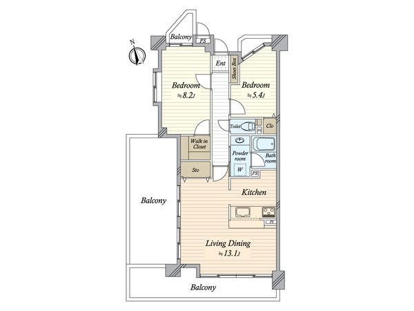 ルイシャトレ御器所 間取図(平面図) ルイシャトレ御器所 間取図(平面図)