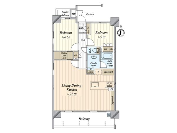 間取図(平面図)