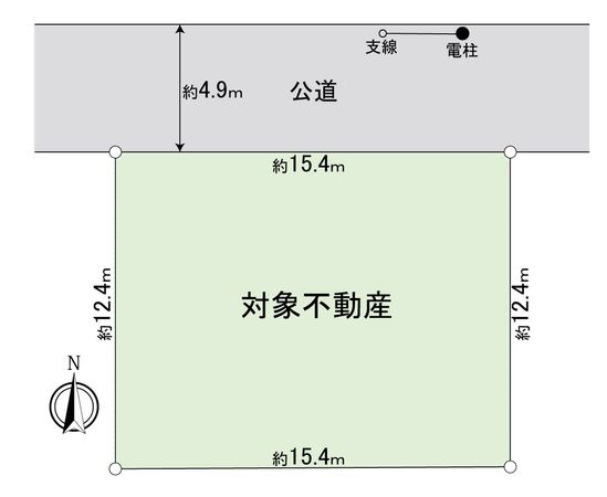 弥富市鎌島1丁目 区画図