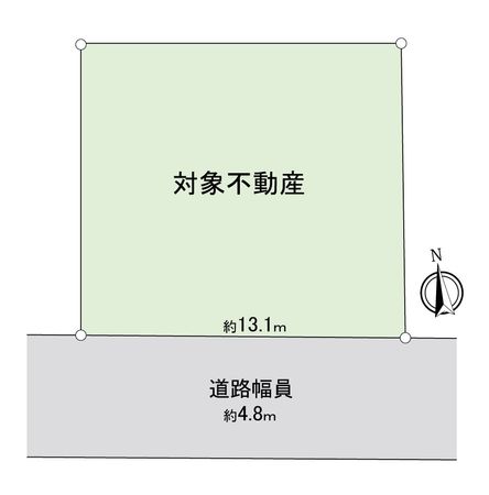 中川区戸田ゆたか1丁目 区画図 中川区戸田ゆたか1丁目 区画図